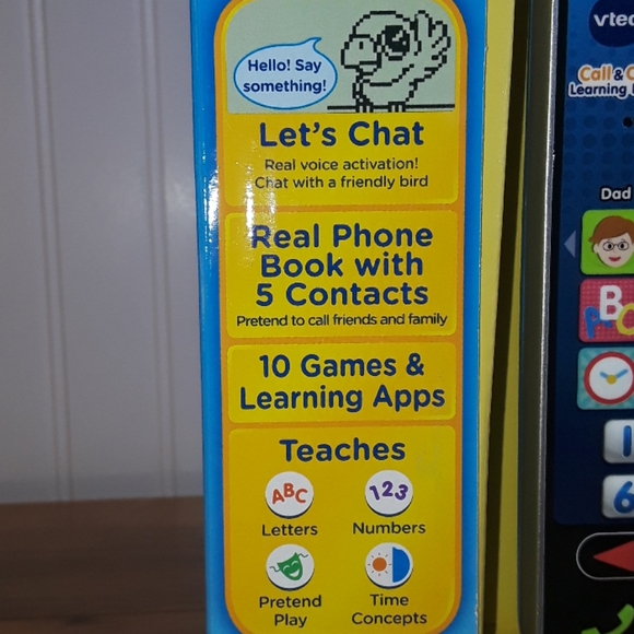 VTech Call & Chat Learning Phone - Picture 2 of 6